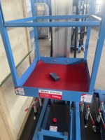 Özelleştirilmiş Platform Boyutları Alüminyum Alaşımlı Havadan Çalışma Platformu Portatif Asansör 16m 300kg Personel Asansörü