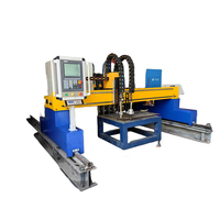 Machine de découpe plasma CNC avec torche de coupe combinée oxygène et acétylène