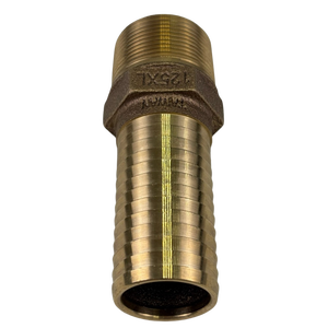 Adaptador de bronce de 1-1/4 pulgadas con conexión de manguera de púas - Product Image 4