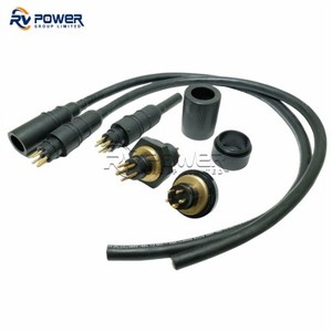 Cao su đúc vách ngăn kết nối-5 pin nam, Vòng cơ thể XSK-5-BCL-SC - Product Image 3