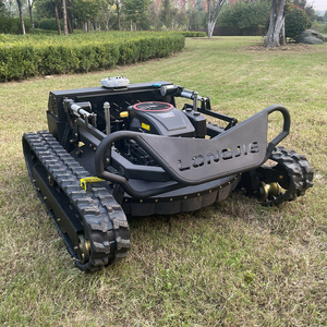Trung Quốc cung cấp cao su Crawler <span class=keywords><strong>Robot</strong></span> xăng tự hành vườn điều khiển từ xa máy cắt cỏ để bán - Product Image 2