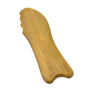 Herramienta de masaje de madera Herramientas de raspado ligeras portátiles Madera Gua Sha, aliviar el masaje linfático muscular tenso - Product Image 3