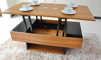 Mécanisme de table relevable pneumatique moderne robuste, charnière de support en fer escamotable pour salon, salle à manger, cuisine, chambre, hôpital