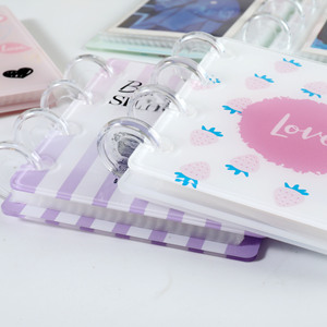 Vente en gros livre de cartes kpop en acrylique monocellulaire à 4 trous en forme de champignon transparent 3 pouces instax mini idole étoile <span class=keywords><strong>album</strong></span> <span class=keywords><strong>photo</strong></span> - Product Image 3