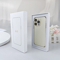 Boîtes vides de téléphone portable pour iPhone boîte d'emballage pour Iphone 14 Pro boîte blanche personnalisée 12 13 Pro Max 11 Plus 8 7 P