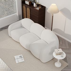 अतुनस का नया डिज़ाइन सोफा सेट वैक्यूम कंप्रेस्ड सोफे लिविंग रूम के लिए सफेद क्लाउड सोफा बिस्तर 3 सीटर सोफे सेट सोफे सेट सोफे - Product Image 3