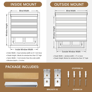 Custom Buy Manual de persianas enrollables Oficina Venta al por menor Blackout Oficina Interior Ventana de aluminio Mini persianas para ventanas - Product Image 6