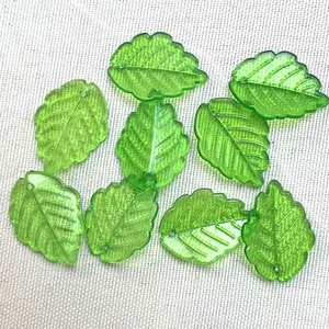 Perles vertes transparentes mystérieuses Aomiao, perles ABS en vrac pour artisanat DIY, 700 par livre, été 2022 - Product Image 1