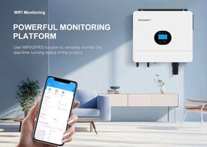Onduleur monophasé <span class=keywords><strong>Growatt</strong></span> <span class=keywords><strong>SPF</strong></span> 6000ES PLUS adapté aux systèmes photovoltaïques domestiques hors réseau, prenant en charge la charge solaire - Product Image 1