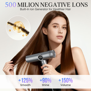 Asciugacapelli Ionico Negativo Portatile con Diffusore, Asciugacapelli Elettrico da Viaggio per Hotel, <span class=keywords><strong>Spazzola</strong></span> Styler ad Aria Calda - Product Image 5