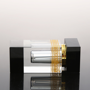 CJ-New Đến Nhà Máy Vuông Hình Refill Kính Pha Lê Chai Mini 3ML Pha Lê Tinh Dầu Nước Hoa Chai - Product Image 5