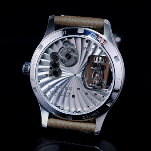 Nouvelle montre mécanique automatique à tourbillon vertical 39 mm en acier 316L avec saphir, jour/nuit, OEM, montre-bracelet pour homme MS10 - Product Image 3