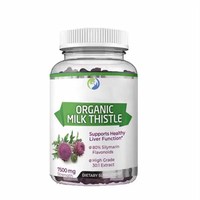 Gummies d'extrait de chardon-Marie biologique SPL Private Label – Complément détoxifiant pour le foie