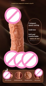 Dildo Masturbador Femenino con Succión, Pene Artificial Manual, Textura Realista, Impermeable, Personalizable, En Stock, Envío Rápido y Discreto - Product Image 4