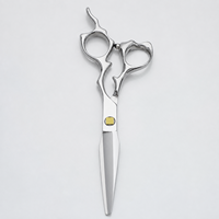 Ciseaux de coiffure professionnels de haute qualité de 5 à 7 pouces pour salon de coiffure et usage par les coiffeurs