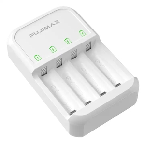 PUJIMAX Universal tipo C entrada cargador de batería inteligente 1,2 V AA <span class=keywords><strong>AAA</strong></span> cargadores de batería recargables para 1,2 V Ni-MH Ni-Cd baterías - Product Image 4