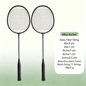 Professional Carbon Fiber Badminton Racket, Graphite Lightweight Racket with High Tension <b>String</b>, Attack Racket for Men, Women - Product Image 5