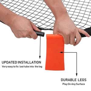 Juego de Voleibol de Playa para Jardín, Juego de Pelota de Voleibol, Kit de Spikeball, Juego de Atrapar Pelotas - Product Image 2