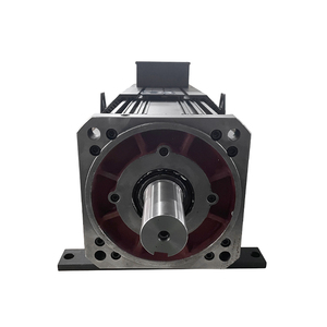 มอเตอร์ซิงโครนัสแม่เหล็กถาวร OLU AC380V 63.6KW แรงบิด 405 นิวตันเมตร 1500 รอบต่อนาที พร้อมโรตารี่เอนโค้ดเดอร์ มอเตอร์เซอร์โว 3 เฟส สำหรับโรงรีดเหล็ก - Product Image 2
