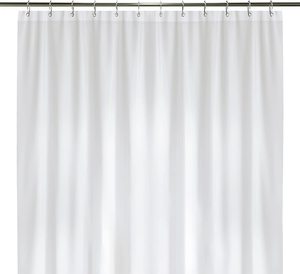 Rideau de douche en plastique PEVA transparent de qualité supérieure, 8g, imperméable, avec œillets anti-rouille, non toxique, taille personnalisée - Product Image 2