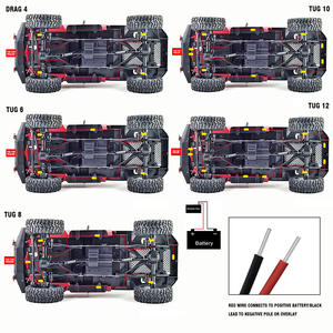 Lentille 3D ROCK Light LED Lumière de châssis de voiture RVB APP + Télécommande Lumière d'ambiance de voiture Lumière de châssis de véhicule tout-terrain - Product Image 5
