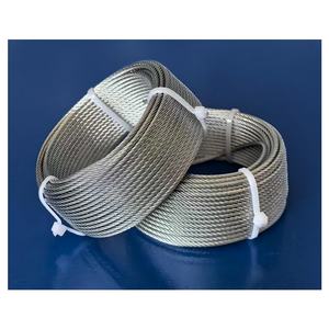 7x7 tali kawat galvanis 2.3mm 6mm 6x12 + 7FC tali kawat baja galvanis elektro harga murah - Product Image 6