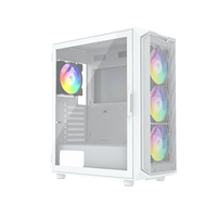 Penjualan laris pabrik casing komputer Atx desain populer Atx kaca temper Pc Gaming Hd Usb3.0 casing & menara komputer