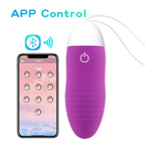 Waterproof Wireless <strong>Remote</strong> <strong>Control</strong> App Vibrator Silicone Smart Vibrating <strong>Eggs</strong> for Couples Adult Toys - Product Image 2