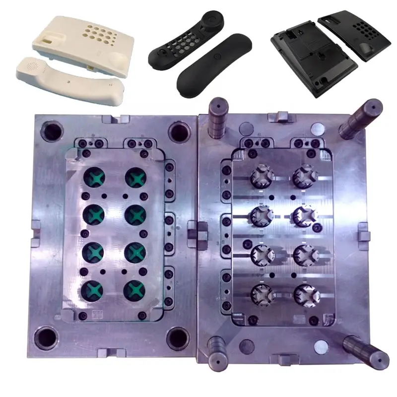 Manufacture Custom ABS Telephone Cover Shell Plastic Molding Cheap Plastic Injection Mold
