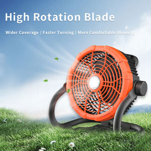 20000 15000mAh <span class=keywords><strong>ventilateur</strong></span> de Camping en plein air avec crochet de lampe à LED télécommande <span class=keywords><strong>ventilateur</strong></span> Portable Rechargeable <span class=keywords><strong>ventilateur</strong></span> de bureau rotatif - Product Image 3