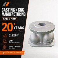 Composants en fonte pour machines agricoles avec fonderie en fonte ductile sur mesure et usinage CNC pour équipements de tracteurs