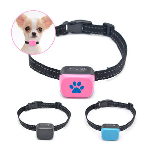Suministros de entrenamiento para mascotas, Collar de perro vibratorio recargable ajustable, antiladridos - Product Image 1