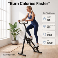 Appareil de fitness Climber Stepper pour un entraînement complet du corps avec inclinaison réglable, système de résistance par cordes et poulies