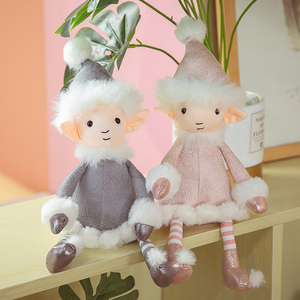 35cm 2 colore Asst. Bambola di peluche elfo con stoffa, bambola di pezza accogliente bambola morbida, peluche per bambini che dormono - Product Image 3