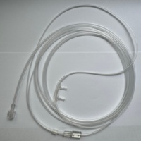 Canule nasale à pression CO2 pour adultes et enfants, avec embout nasal souple, tube d'échantillonnage transparent, canule nasale pour la surveillance des gaz