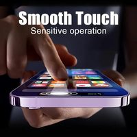 Lot de 10 protections d'écran en verre trempé 9D anti-rayures pour iPhone 12 13 14 15 16 17 18 Pro Max