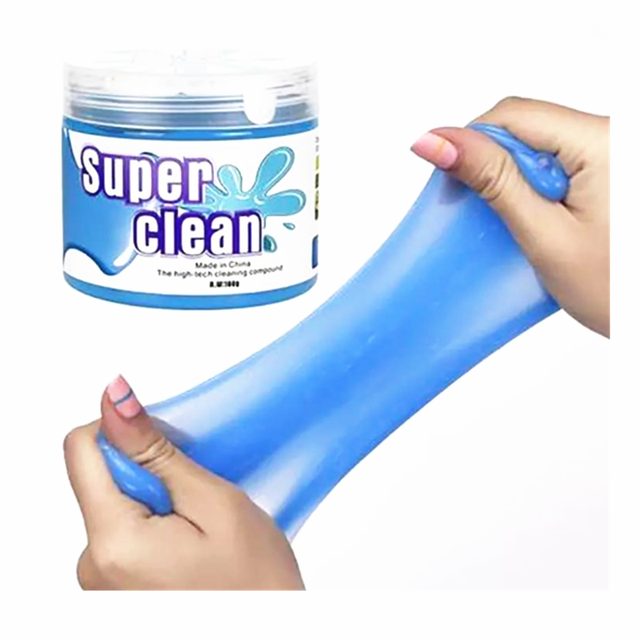 China Hot Selling Super Clean Magic Gel for Car & Desk & Keyboard Dust Cleaning