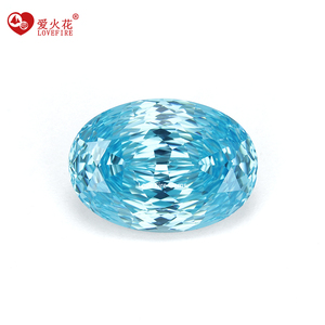 Đá quý Fire Gems Starry Night cắt kiểu Cz, đá rời, 10*14mm, hình oval đặc biệt, nhiều màu sắc, <span class=keywords><strong>zircon</strong></span> cubic, dùng làm trang sức - Product Image 3