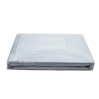 Sac en PVC transparent de haute qualité avec boutons pour l'emballage de draps de lit sur mesure