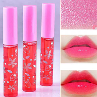 Vente en gros ODM de brillant à lèvres transparent longue durée hydratant pour femmes produit de maquillage et de beauté