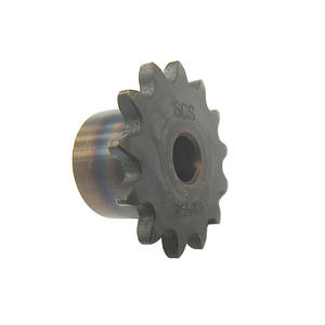 Meilleur prix Surface anodisée dure personnalisée haute performance Pignon de chaîne à rouleaux en acier C45 ISO 6B 8B 10B 12B ANSI 60 80 - Product Image 1