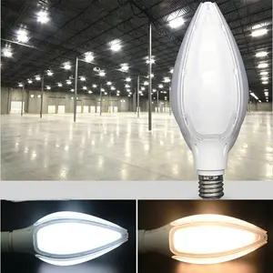 Lâmpada LED de milho com economia de energia super brilhante 3000K-5000K Base E39 60W IP65 à prova d'água e à prova de poeira para exterior LED luz de milho