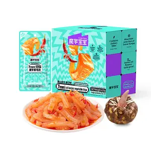 420g Spicy Snacks Konjac Tripe Healthy Halal Vegetarian Konjac Spicy Strips Weight Loss Fat Burning Konjac