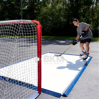 Piste de glace synthétique UHMWPE à surface lisse de 20 mm pour usage extérieur, planche de patinoire