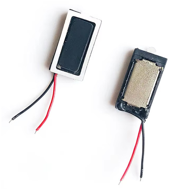 YUENNEG YN1508 15*8mm Hot Sale Square Raw Unit Driver 85dB Micro 0.5W 8 Ohm Dynamic Speaker with Wire