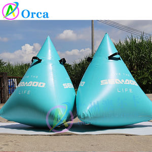 Boya <span class=keywords><strong>Triangular</strong></span> Flotante para Publicidad, Boya de Marcado de Carreras, Boya Inflable Personalizada de PVC, Boya Piramidal, Boya Zongzi, Boya Tetraédrica - Product Image 5
