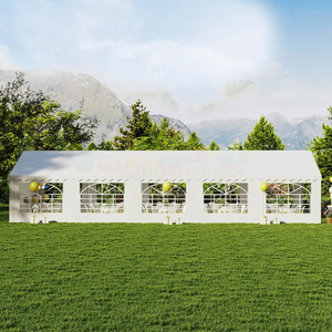 Tente de réception extérieure pour 10 500 personnes, structure en aluminium, robuste, grande tente de luxe blanche pour mariage, fête ou événement commercial. - Product Image 6