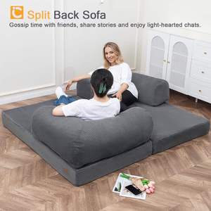 Nén sofa không có lắp ráp yêu cầu thoải mái nén Sofa giường cắt Sofa ghế phòng khách sạn biệt thự căn hộ - Product Image 5