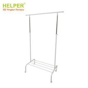 Perchero de Ropa Ajustable en Altura Helper, 140-186 cm, Blanco, Minimalista, Organizador de Ropa de Pie - Product Image 2