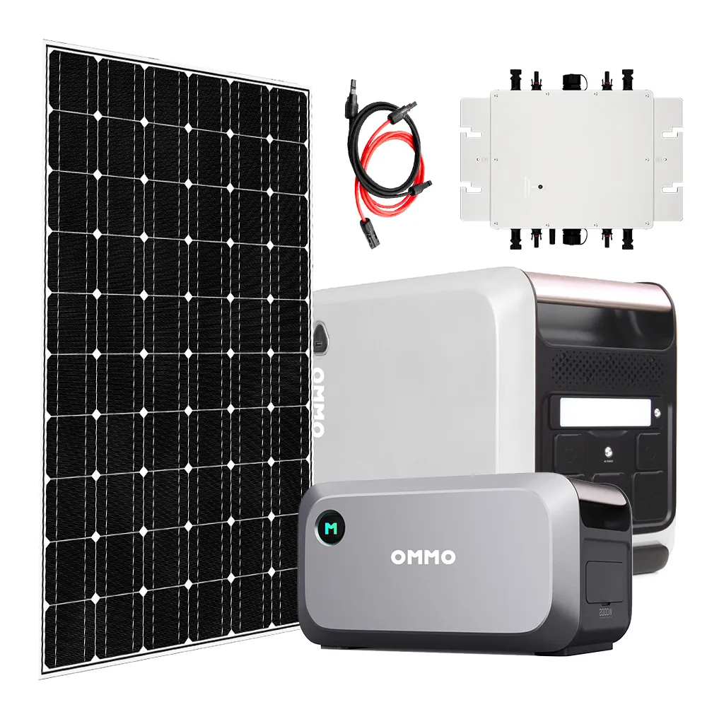 Kit elettronico Micro energia solare per mercato EU Kit completo di sistemi solari per balcone con Inverter